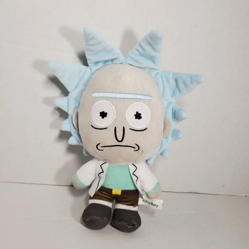 Rick Sanchez Plush Doll Rick and Morty Adult Swim Cartoon Network Stuffed Toy.
